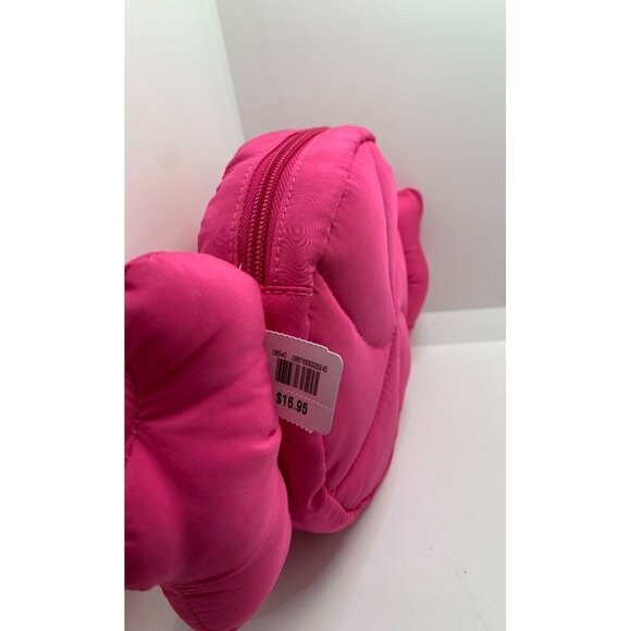 Candy Shaped Pink Padded Crossbody Bag With Detachable Strap - Picture 3 of 3